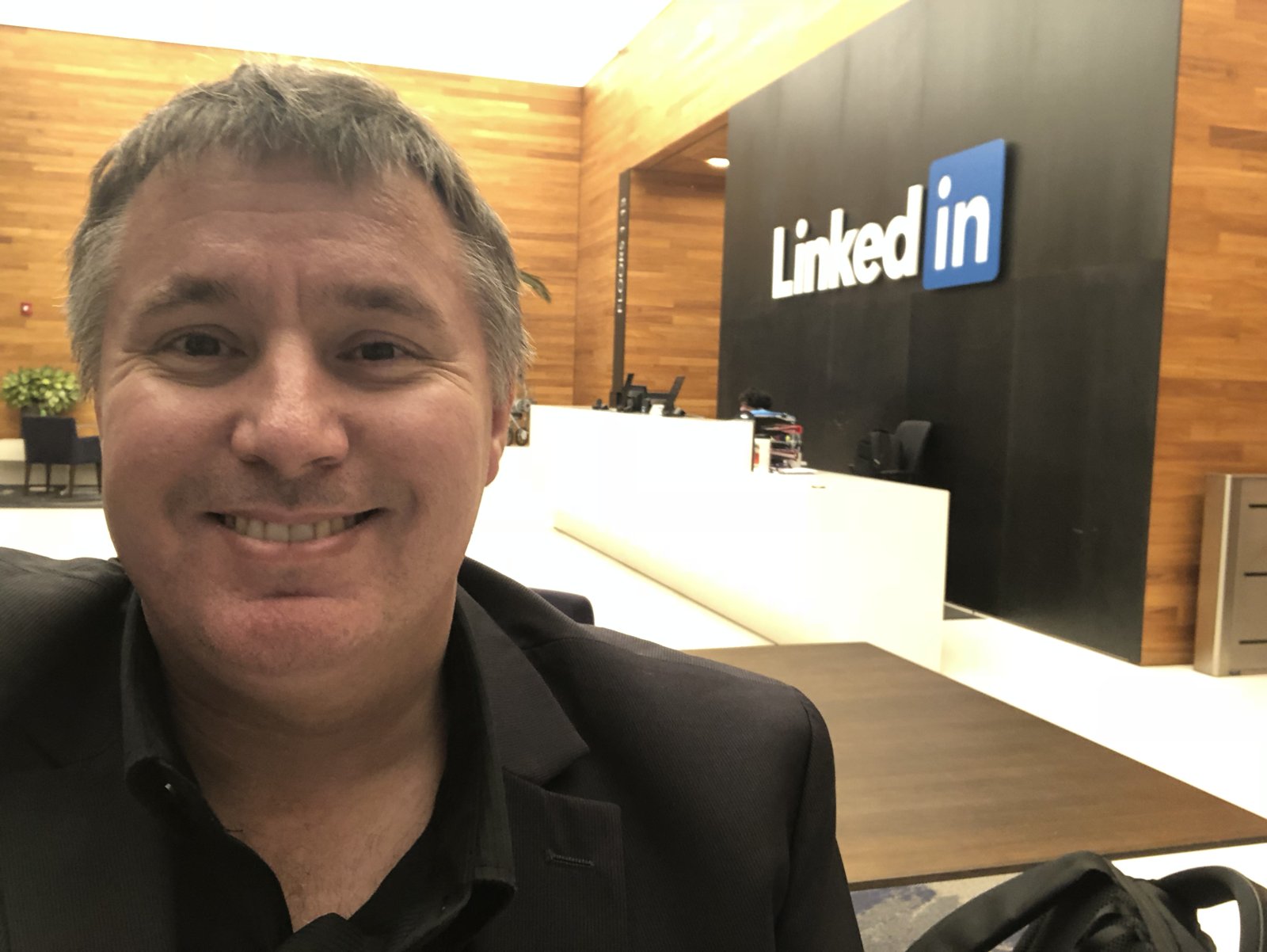 John Mackenzie at LinkedIn, 2018