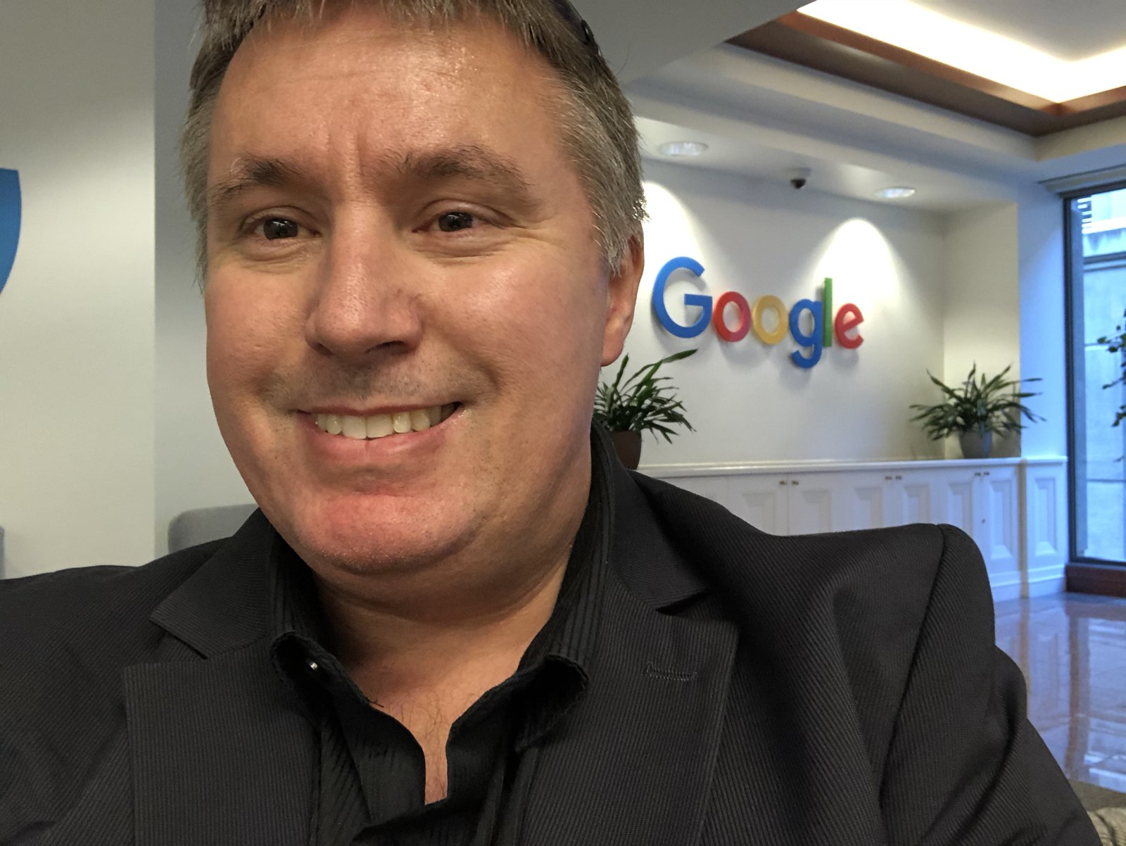 John Mackenzie at Google, 2018