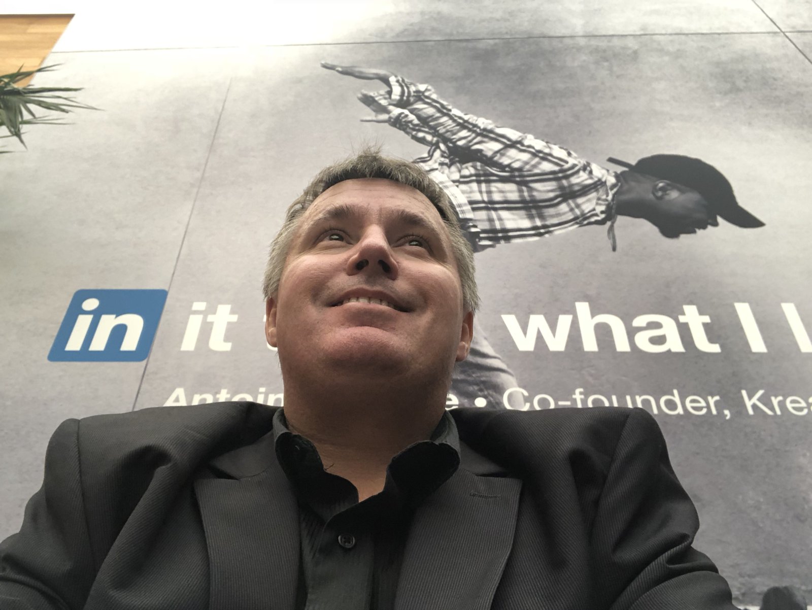 John Mackenzie at LinkedIn, 2018