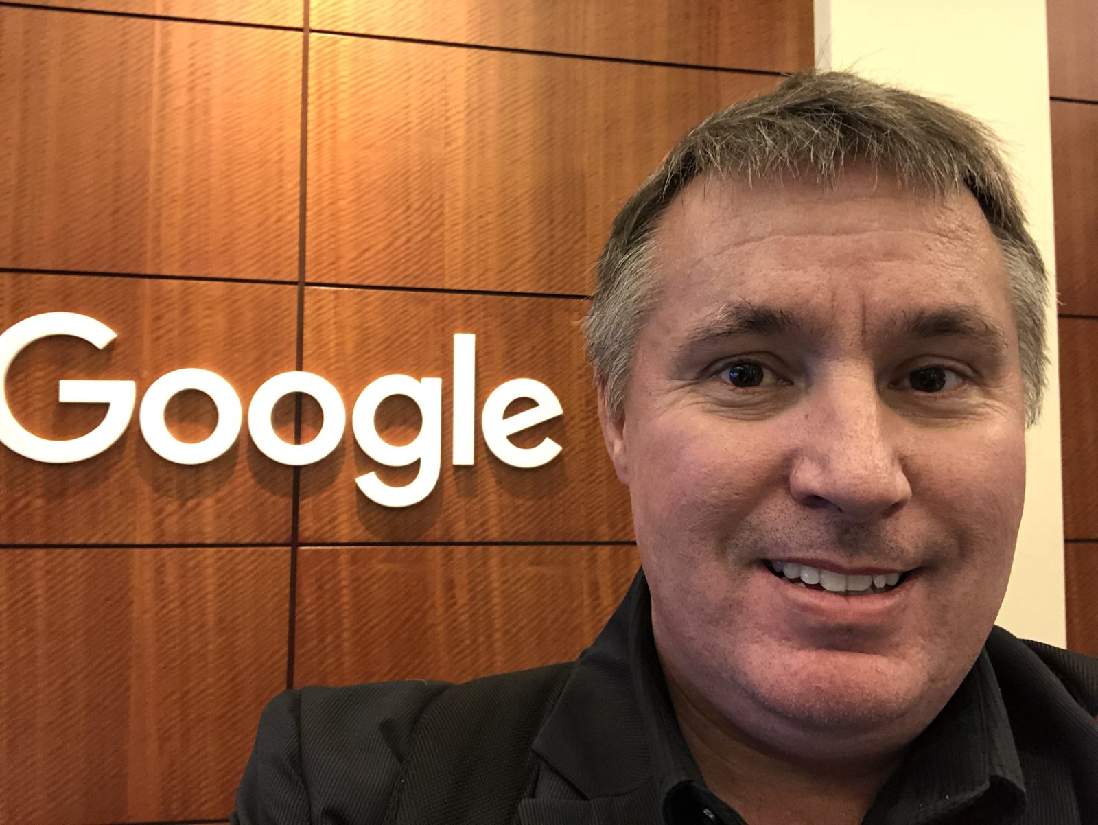 John Mackenzie at Google, 2018